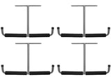 Crawford 13010 Deluxe Overhead Garage Lumber Storage Hook / Bracket - Quantity of 4