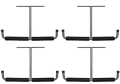 Crawford 13010 Deluxe Overhead Garage Lumber Storage Hook / Bracket - Quantity of 4