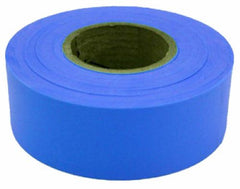 Hanson 17023 1-3/16" x 300' ft Bright Blue Vinyl Flagging Ribbon Marking Tape