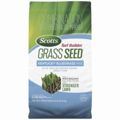 Scotts 18037 5.6 LB Bag of Turf Builder Kentucky Bluegrass Grass Seed Mix