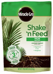 Miracle Gro 3003010 8 LB Bag of Shake 'N Feed Palm Plant Food