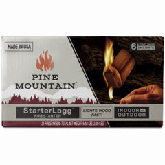 Pine Mountain 514-158-810 24-Count Pack of Indoor / Outdoor Starterlogg Firestarter
