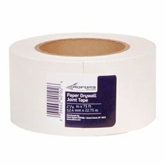 Adfors St Gobain FDW6620-U 2-1/16" x 75' Roll of White Fibatape Paper Drywall Joint Tape