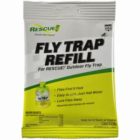 Rescue FTA-DB12 Fly Trap Attractant Refill Bait - Quantity of 18