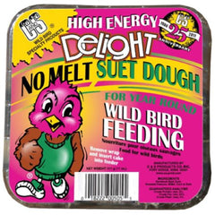 C & S 100214297 11 oz High Energy Delight No Melt Suet Dough Wild Bird Food