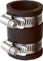 Fernco P1056-150 1.5" x 1.5" Flexible Coupling Pipe Connector