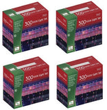 Holiday Wonderland 14089-88 300 Count MULTI COLOR Icicle Christmas Light Sets - Quantity of 4