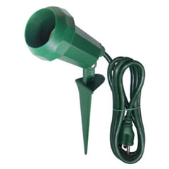 KAB GL-005 Master Electrician Green Outdoor Floodlight Holder With 6' Cord