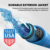 Camco 22912 50' Premium Grade RV Heated Drinking Water Garden Hose