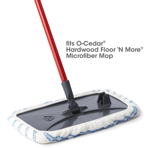 O'Cedar 151198 Hardwood Floor & More Wet or Dry Washable Mop Refill Bonnets - Quantity of 4