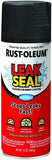 Rust-Oleum 265494 12 oz Can of Black LeakSeal Flexible Rubber Coating Sealant Spray