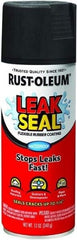 Rust-Oleum 265494 12 oz Can of Black LeakSeal Flexible Rubber Coating Sealant Spray