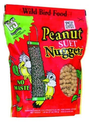 C&S 06105 27 oz Peanut Suet Nuggets Wild Bird Food