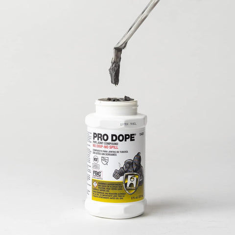 Oatey 15420 Hercules 1/2 Pint Bottle of Pro Dope Pipe Joint Dope / Plumbing Thread Sealant - Quantity of 1