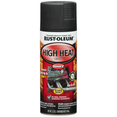 Rust-Oleum 248903 12 oz Can of Flat Black High Heat Enamel Spray Paint