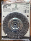 Disston 160533 Master Mechanic 8" Coarse Crimped Wire Wheel  Brush - Quantity of 3
