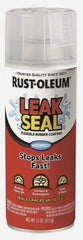 Rust-Oleum 265495 12 oz Can of Clear LeakSeal Flexible Rubber Coating Sealant Spray