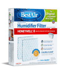 Best Air HW700-PDQ-3 2-Pack of Replacement Humidifier Wick Filters