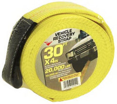 Hampton 02942 4" x 30' Foot Vehicle Recovery / Tow Strap with 20,000 LB Capacity
