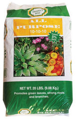 Arizona's Best AZB70422 20 LB Bag of All-Purpose 10-10-10 Fertilizer