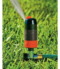 Green Thumb 02951-GT 2-Stage Connectable Rotary Lawn Sprinkler On Metal Spike Base