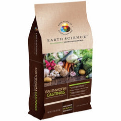 Earth Science 11896-4 12 LB Bag of Earthworm Castings Organic Compost