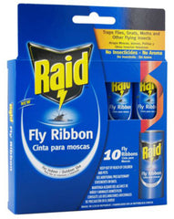 Raid FR10B-RAID 10-Count Pack of Fly & Insect Catcher Ribbons