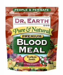 Dr Earth 716 2 LB Bag of 13-0-0 Organic Blood Meal Plant Food Fertilizer