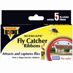 Revenge 46120 5-Pack of No Escape Fly Catcher Ribbons
