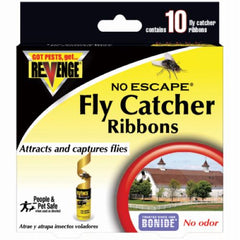 Revenge 46125 10-Pack of No Escape Fly Catcher Ribbons