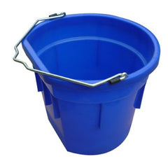 Master Rancher MR20QP/FSB-BLUE 20-Quart Blue Flat Sided Utility Bucket Pail