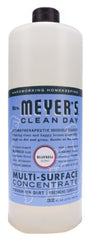 Mrs. Meyer's 17940 Clean Day 32 oz Bottle of Concentrated Bluebell Scent Multi-Surface Cleaner