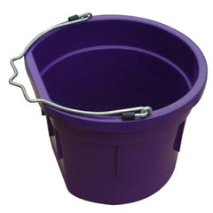 Master MR8QP/FSB-PURP 8-Quart Purple Poly Resin Farm & Ranch Flat Sided Utility Bucket Pail