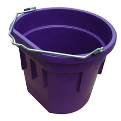 Master Rancher MR20QP/FSB-PURP 20-Quart Purple Flat Back Sided Utility Bucket Pail
