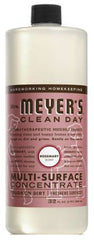 Mrs. Meyer's 17840 Clean Day 32 oz Bottle of Concentrated Rosemary Scent Multi-Surface Cleaner