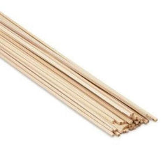 Midwest Products 4044 1/8" x 1/8" x 24" Basswood Craft Wood Strips