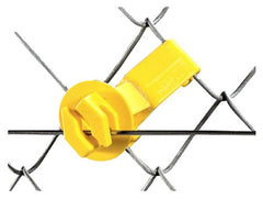 Dare SNUG-SU-25 25-Count Pack of Yellow Electric Fence Insulator For Chain Link & U-Post