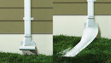 Thermwell DE46WH 46" White Roll Out / Roll Up Automatic Downspout Extenders - Quantity of 3