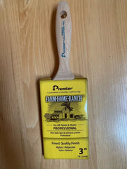 Premier FHR00133 3" Professional Nylon & Poly Paint & Stain Paint Brush