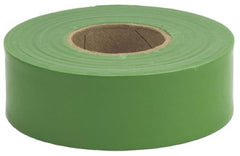 Hanson 17026 1-3/16" x 300' ft Green Vinyl Flagging Ribbon Marking Tape
