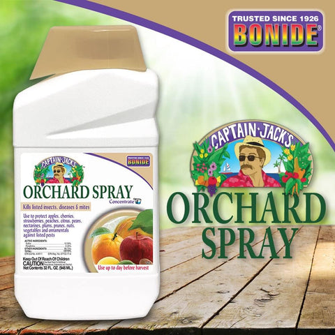 Bonide 2186 32 oz Bottle of Concentrate Captain Jack's Citrus, Fruit & Nut Orchard Tree Spray