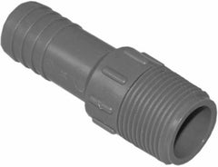 Tigre 1436-007BC 3/4" Inch MPT Polyethylene Insert Pipe Adapter