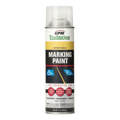 GPM TruStripe INVMRK-10 17 oz Can of Yellow Inverted Marking Paint