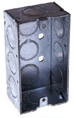 Raco 8650 4" x 1-1/2" Welded Corner Single Gang Handy Electrical Box