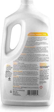 Best Air 246-PDQ 64 oz Bottle Of Golden Solutions Bacteriostatic Humidifier Water Treatment - Quantity of 3