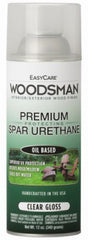 Woodsman SV12-AER 12 oz Can of Indoor / Outdoor Oil Based Clear Gloss Spar Urethane