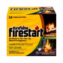 Duraflame 04841 12-Count Pack of 4.5 oz Size Firestart Wood Firelighters