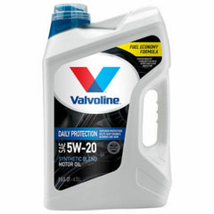 Valvoline 881158 5 Quart Bottle of SAE 5W-20 Synthetic Blend Motor Oil