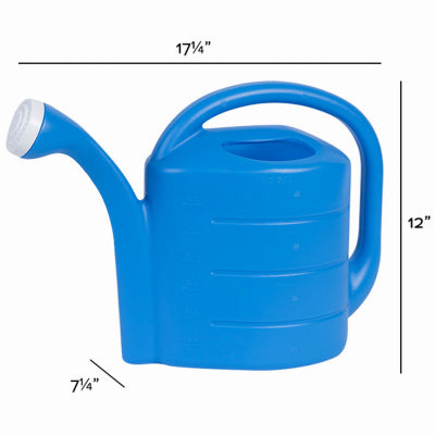 Novelty 30409 2-Gallon Blue Deluxe Garden Watering Can