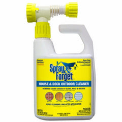 Spray & Forget SFDHEQ06 32 oz Bottle of Ready To Use House & Deck Outdoor Cleaner